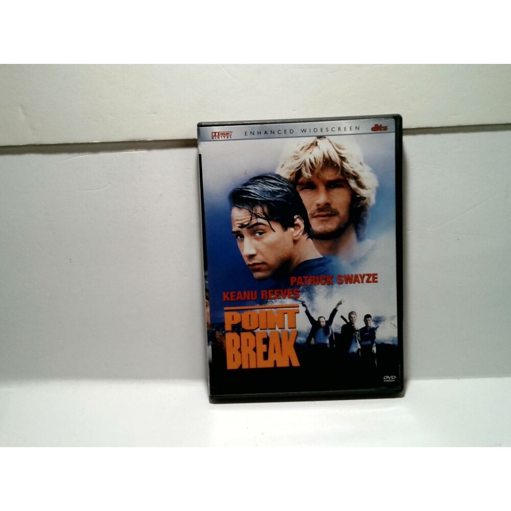 Point Break DVD 1991 Action Thriller Patrick Swayze Keanu Reeves